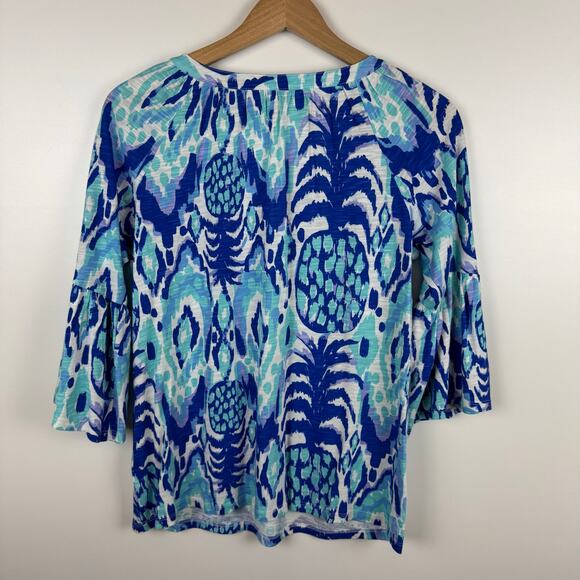 Lilly Pulitzer Womens Del Lago Tunic in Multi Salt in the Air Sz XS Preppy Beach - Picture 7 of 12